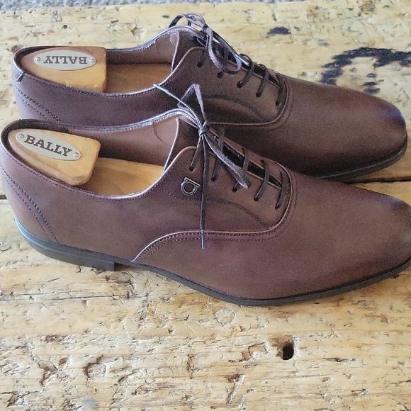 Salvatore Ferragamo Men's Brown Leather Shoes